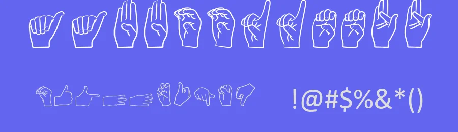 Libras 2016 by Diego Silva — Dingbats Font — thumbnail 3