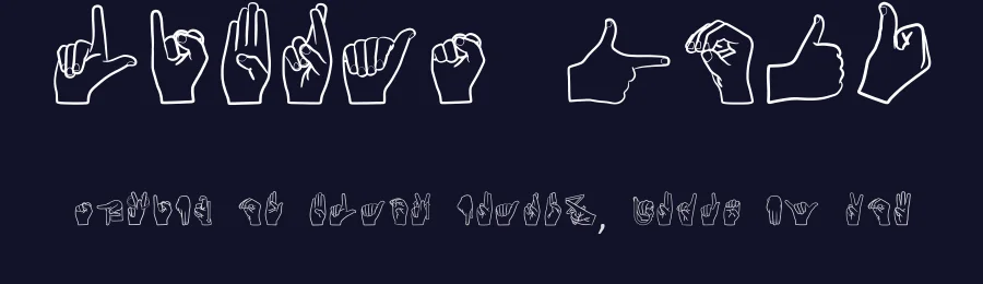 Libras 2016 by Diego Silva — Dingbats Font — thumbnail 2