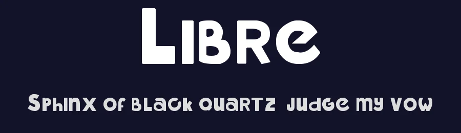 Libre by Diego Varela — Decorative Font — thumbnail 2
