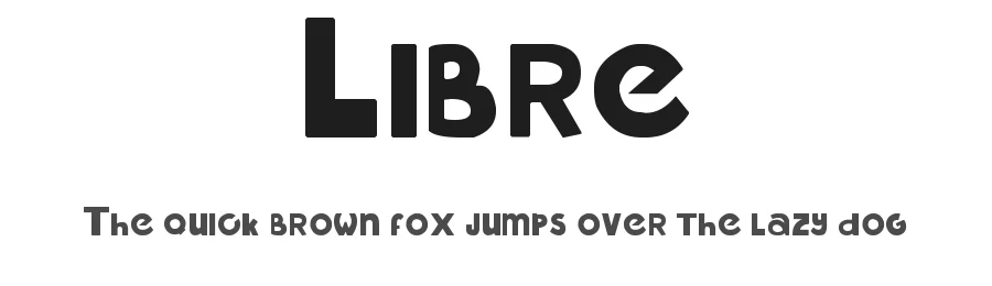 Libre by Diego Varela — Decorative Font