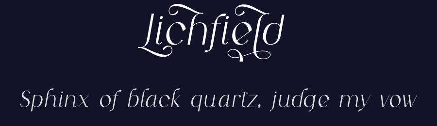 Lichfield by Mocha Frappuccino — Sans Serif Font — thumbnail 2