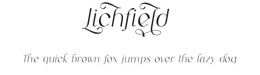 Lichfield by Mocha Frappuccino β Sans Serif Font