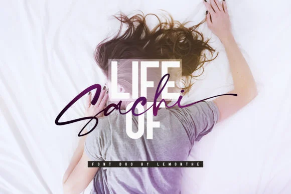 Life of Sachi Font by lemonthe — Script Handwritten Font