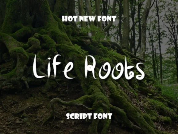 Life Roots Font by rangkaiaksara — Script Handwritten Font