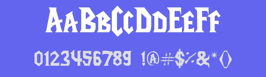 LifeCraft by Eliot Truelove — Blackletter Font — thumbnail 3