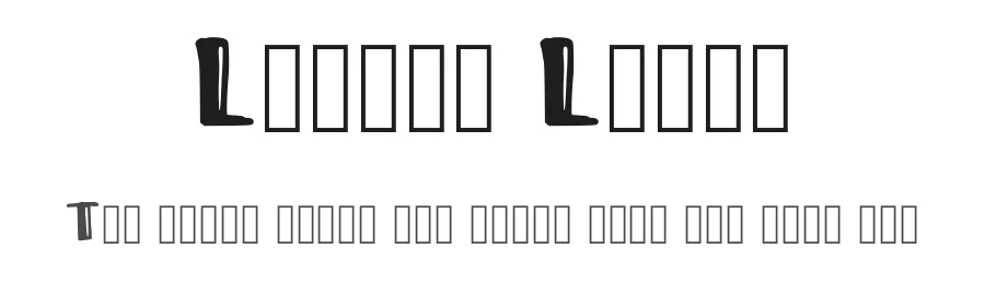 Lifted Lines