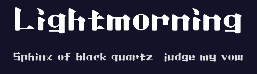 Lightmorning by BRIDGEco — Decorative Font — thumbnail 2