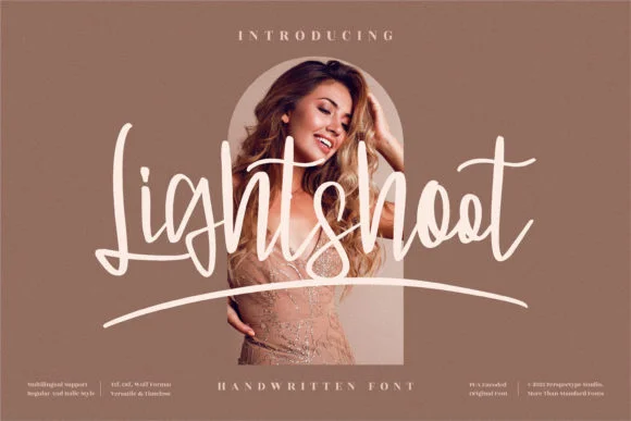 Lightshoot Font by Perspectype — Script Handwritten Font