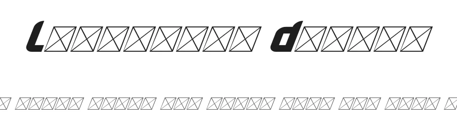 Lightyear Design by imagex — Display Font