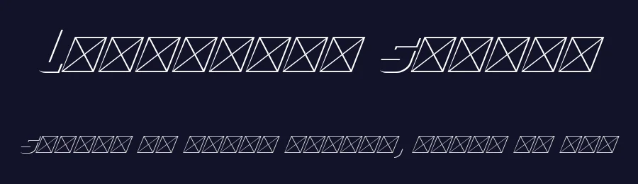 Lightyear Shadow by imagex — Display Font — thumbnail 2