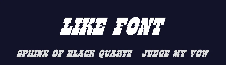 Like Font by Billy Argel Fonts ® — Decorative Font — thumbnail 2