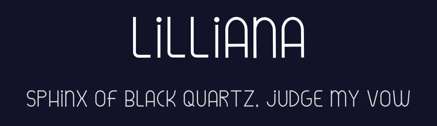 Lilliana by Manlogs Studio — Sans Serif Font — thumbnail 2