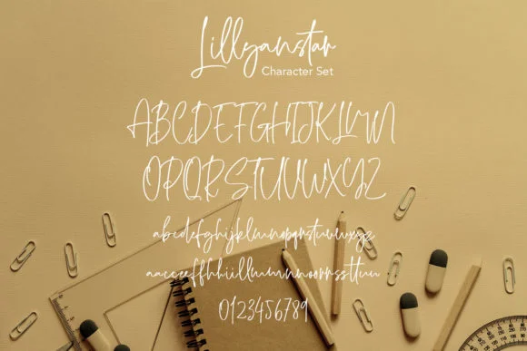 Lillyanstar Font by Maulana Creative — Script Handwritten Font — thumbnail 8