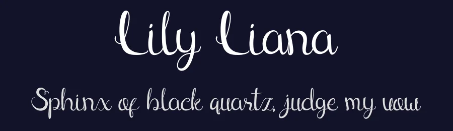 Lily Liana by Ronin Design — Script Handwritten Font — thumbnail 2