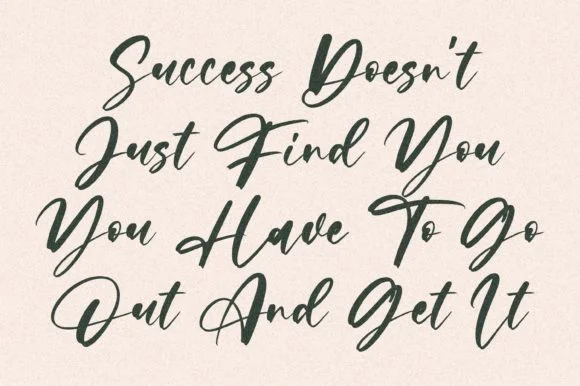 Limited Edition Font by Letterena Studios by Letterena Studios — Script Handwritten Font — thumbnail 4