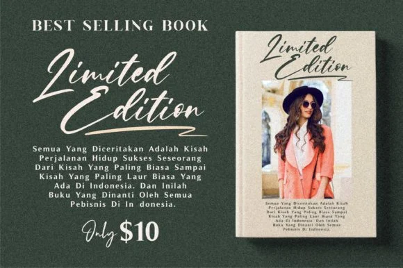 Limited Edition Font by Letterena Studios by Letterena Studios — Script Handwritten Font — thumbnail 7