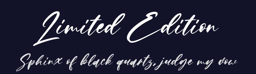 Limited Edition by Letterena Studios — Script Handwritten Font — thumbnail 2