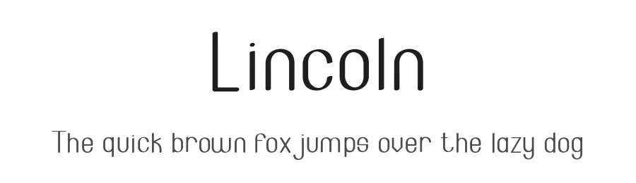 Lincoln by Haksen Studio — Sans Serif Font