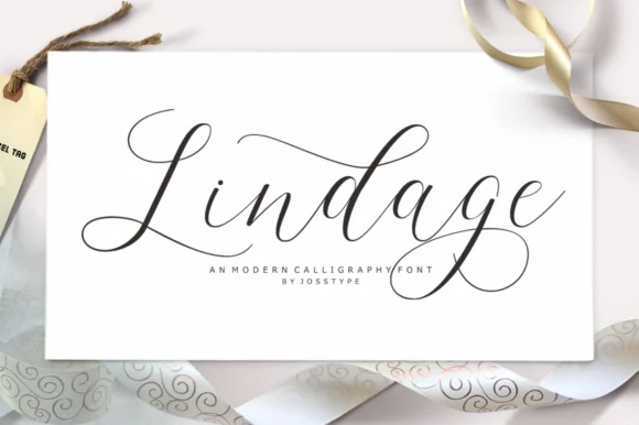 Lindage Font by joelpopon — Script Handwritten Font