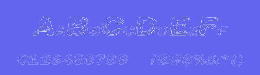 Line Etch by GemFonts / Typotheticals — Decorative Font — thumbnail 3