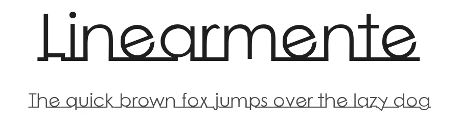 Linearmente