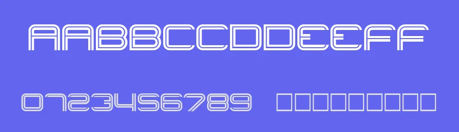 Liner by onezero — Display Font — thumbnail 3