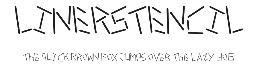 Linerstencil
