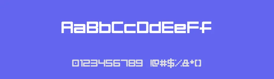 Linesquare Rounded Extended by Nik Coughlin — Display Font — thumbnail 3