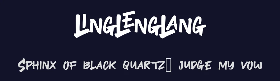LingLengLang by selawetype — Decorative Font — thumbnail 2