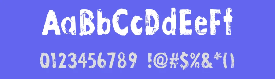 Lino Stamp by Letters + Numbers — Decorative Font — thumbnail 3
