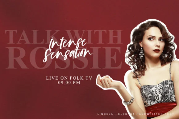 Linoela Font by Fourlines.design — Script Handwritten Font — thumbnail 3