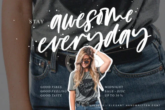 Linoela Font by Fourlines.design — Script Handwritten Font — thumbnail 4