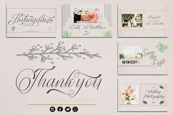 Lintingdaon Script Font by Creative Fabrica Fonts — Script Handwritten Font — thumbnail 7