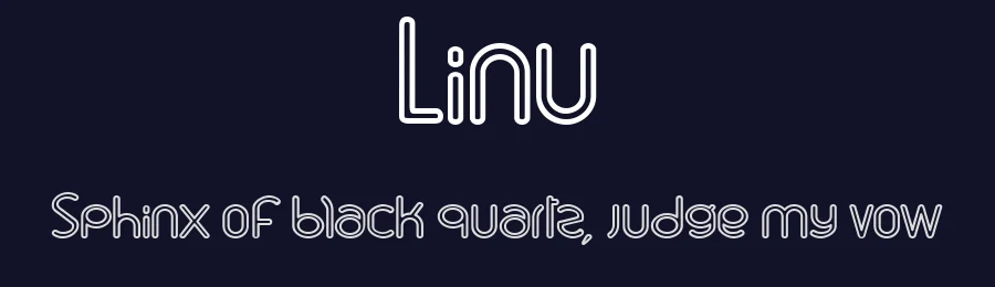 Linu by Albertako — Decorative Font — thumbnail 2