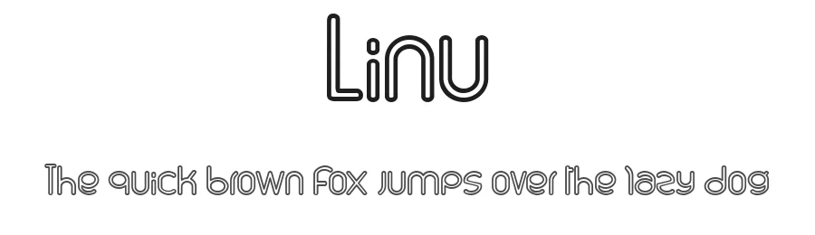Linu by Albertako — Decorative Font