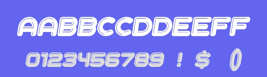 Liquid by Vladimir Nikolic — Decorative Font — thumbnail 3