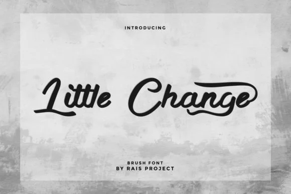 Little Change Font by RaisProject — Script Handwritten Font