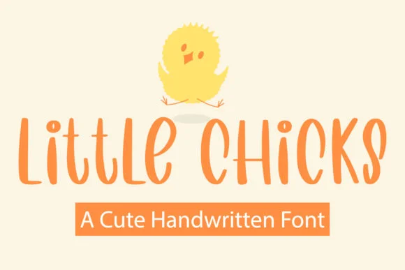 Little Chicks Font by AquariiD — Script Handwritten Font