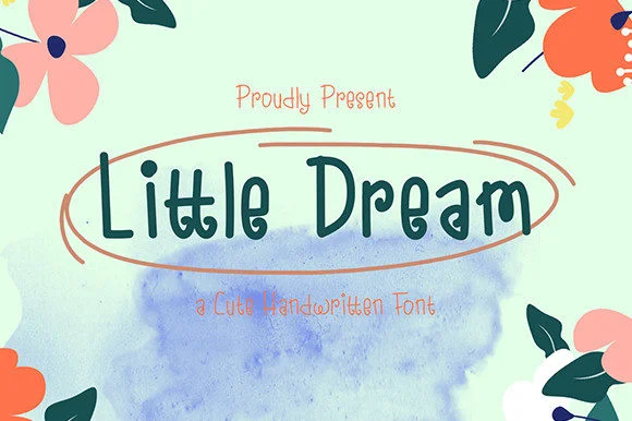 Little Dreams Font by esaprasetio — Script Handwritten Font