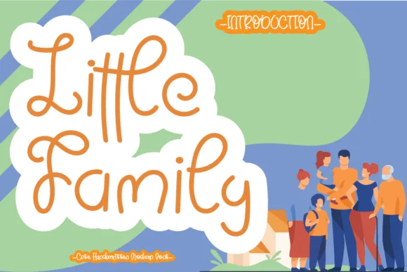 Little Family Font by handwrittenwanda — Script Handwritten Font
