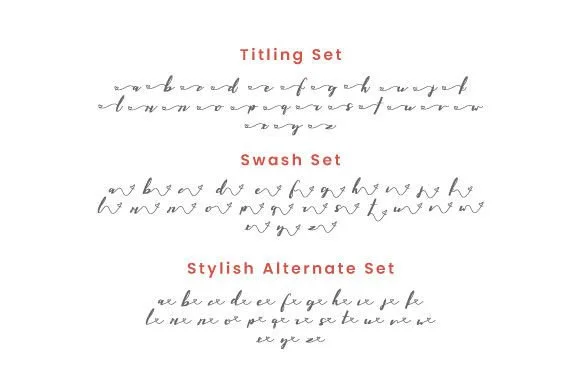 Little Fellie Font by Dhw type — Script Handwritten Font — thumbnail 6
