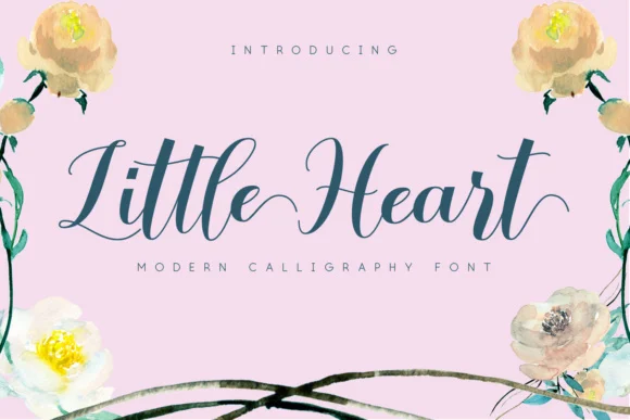 Little Heart Font by Bluestudio — Script Handwritten Font