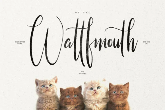 Little Kittens Font by Maulana Creative — Script Handwritten Font — thumbnail 2