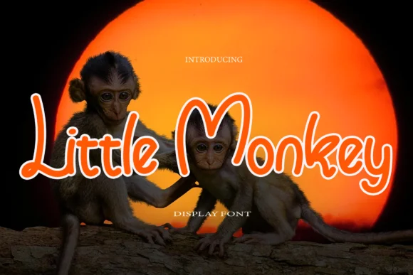 Little Monkey Font by PAYJHOshop — Script Handwritten Font
