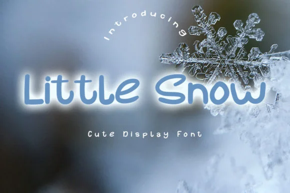Little Snow Font by muhawk47 — Script Handwritten Font