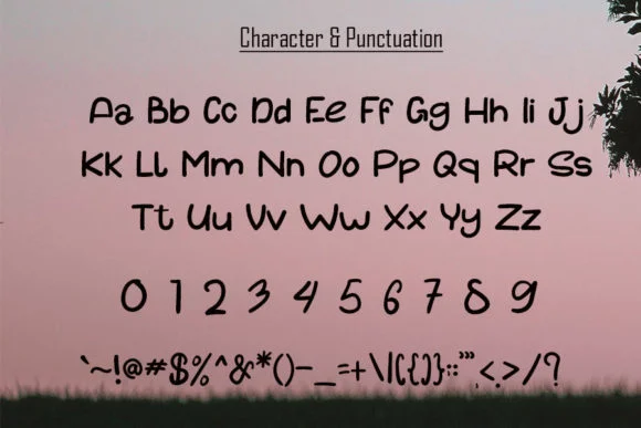 Little Snow Font by muhawk47 — Script Handwritten Font — thumbnail 4