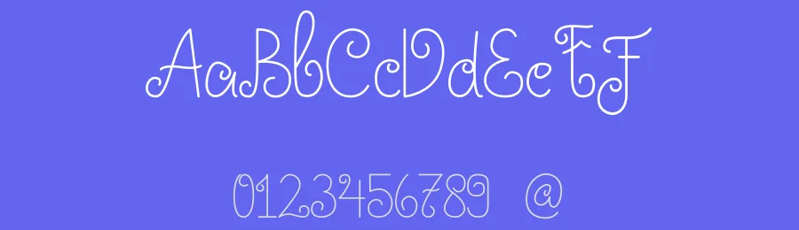 Little Edward by Ef Studio — Decorative Font — thumbnail 3