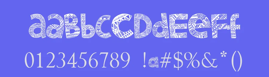 Little Snorlax by Grace Yun — Decorative Font — thumbnail 3