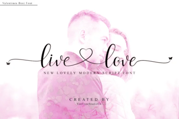 Live Love Font by YonTypeStudio.Co — Script Handwritten Font