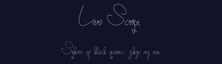 Live Script by Hari Abriyoko — Script Handwritten Font — thumbnail 2